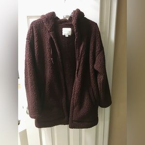 American Eagle Cardigan with Hoodie